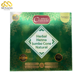 Green Herbal Hena jumbo Pack of 12 cone (WS)