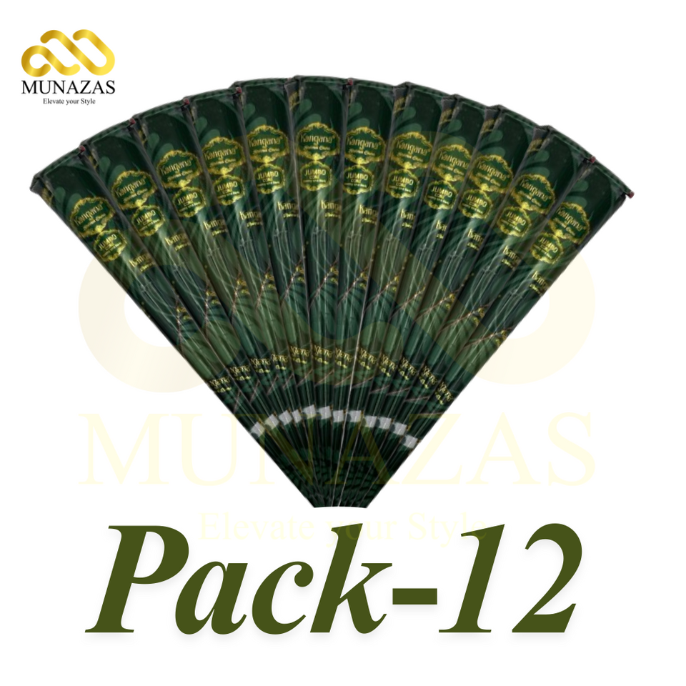 Green Herbal Hena jumbo Pack of 12 cone (WS)